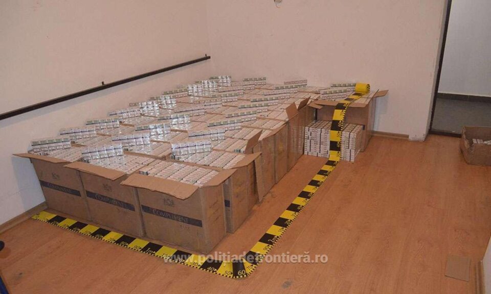 Țigările confiscate