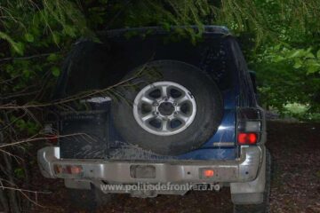 Mașina confiscată