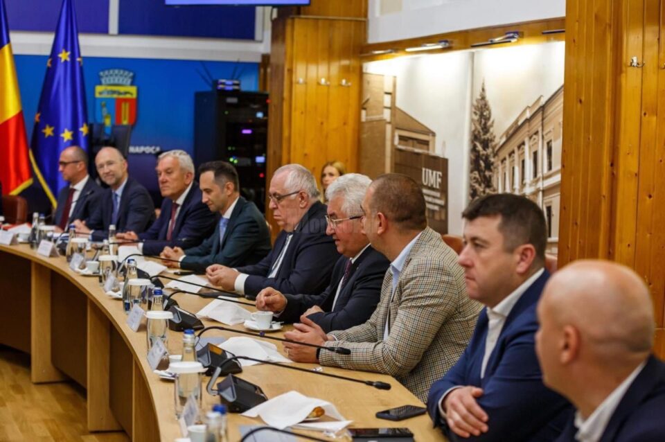 Primarul Sucevei, Ion Lungu, la întrunirea de la Cluj-Napoca