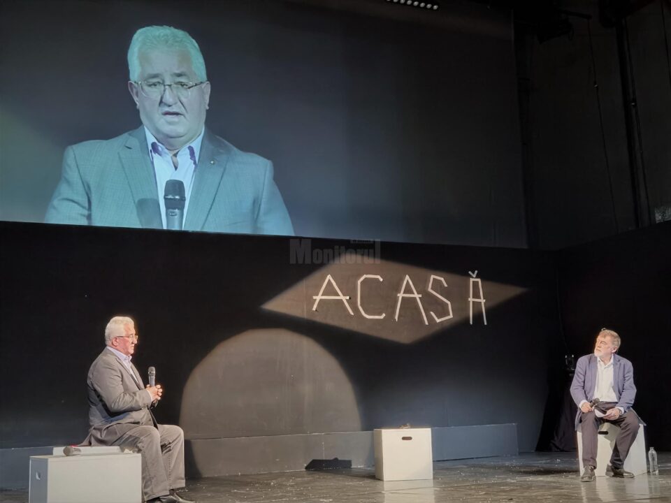Conferința „Reîmprospătarea memoriei”, moderată de maestrul Matei Vișniec, cu primarul Ion Lungu în calitate de invitat