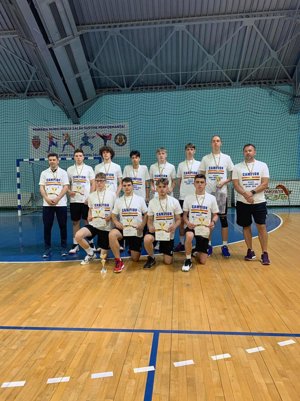 Echipa de volei masculin a Colegiului Național „Nicu Gane” din Fălticeni