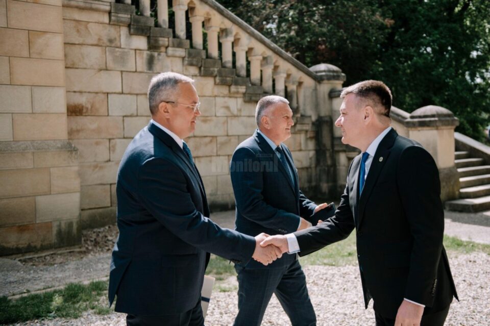 Bogdan Gheorghiu și premierul României, Nicolae Ciucă