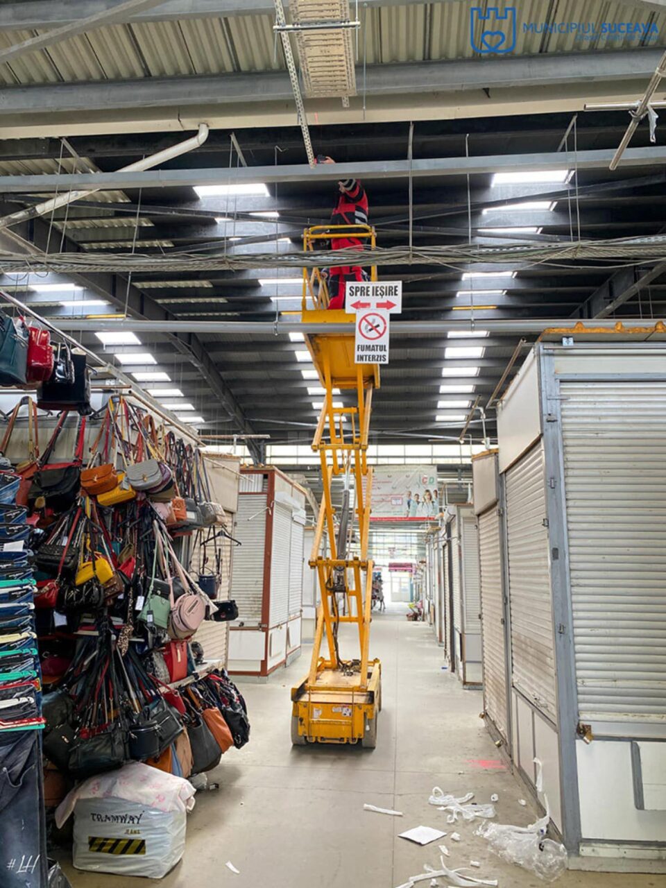 Parcarea Bazarului Sucevei a fost modernizată, urmează încălzirea