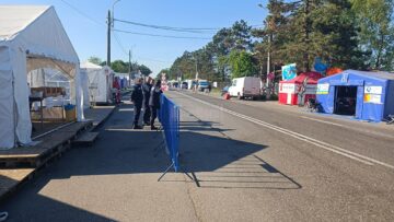 În PTF Siret sunt mai mulți polițiști, jandarmi și pompieri decât refugiați