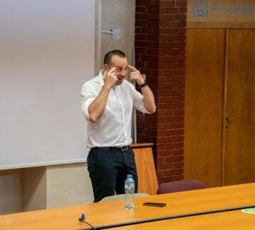 Viceprimarul Sucevei, invitat la USV să le vorbească studenților despre potențialul lor pe piața muncii