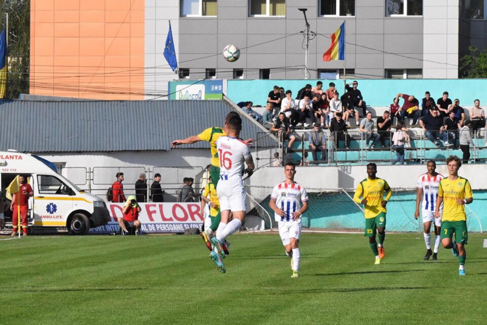 Gălătenii au devenit favoriți la calificare după partida de la Suceava. Foto - Fotograful Sportiv