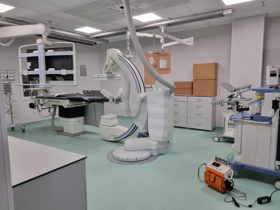 Sala de cardiologie intervențională a Spitalului Bethesda