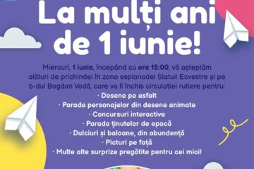 Manifestări de 1 Iunie - Ziua Copilului, la Rădăuți