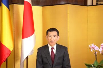 Excelența Sa, Domnul Hiroshi UEDA, Ambasadorul Extraordinar și Plenipotențiar al Japoniei în România