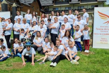 16 copii și 13 părinți au participat la Tabăra „Respiro” dedicată copiilor cu autism și sindrom Down