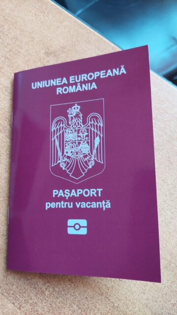 Pașaport pentru vacanță