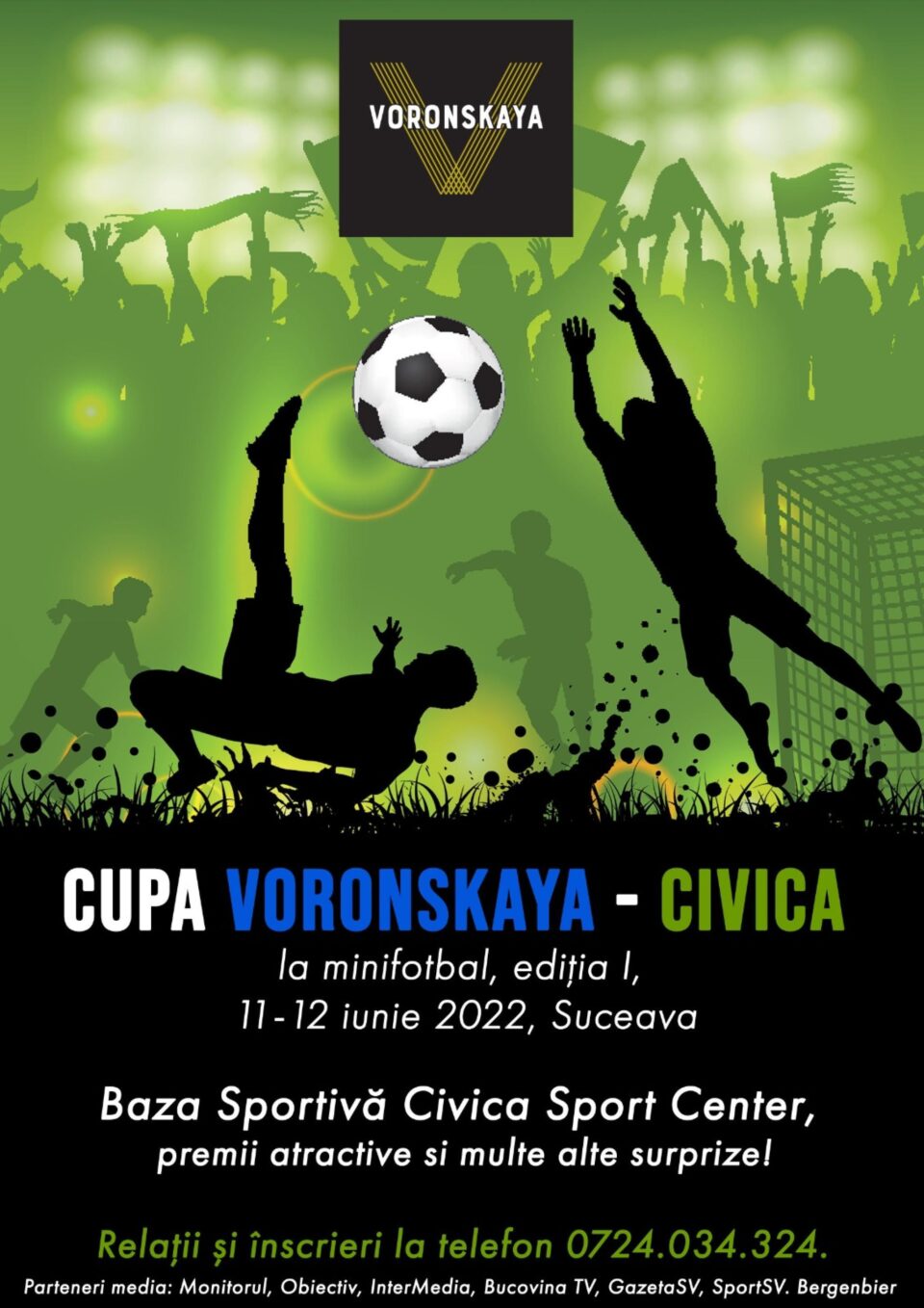 14 echipe au confirmat deja participarea la prima ediție a Cupei Voronskaya - Civica 14 echipe au confirmat deja participarea la prima ediție a Cupei Voronskaya - Civica