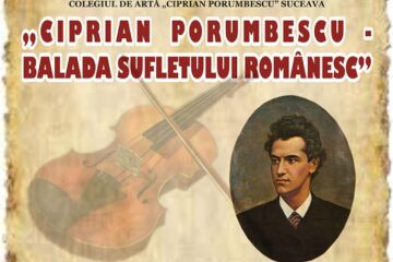 Manifestare omagială „Ciprian Porumbescu - Balada Sufletului Românesc”, vineri, la Biblioteca Bucovinei