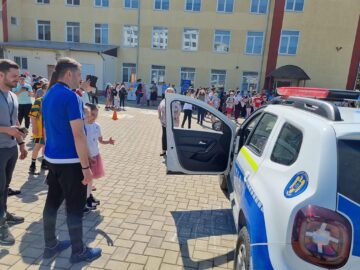 Peste 300 de copii au participat la acțiunile organizate de Poliție, Jandarmerie și ISU Suceava