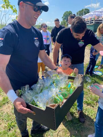 1 Iunie, sărbătorit cu aproape 30 de copii ucraineni de către voluntarii unui ONG din Suceava