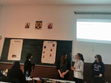 Ziua internațională a latinității, marcată la Colegiul Național „Eudoxiu Hurmuzachi” Rădăuți