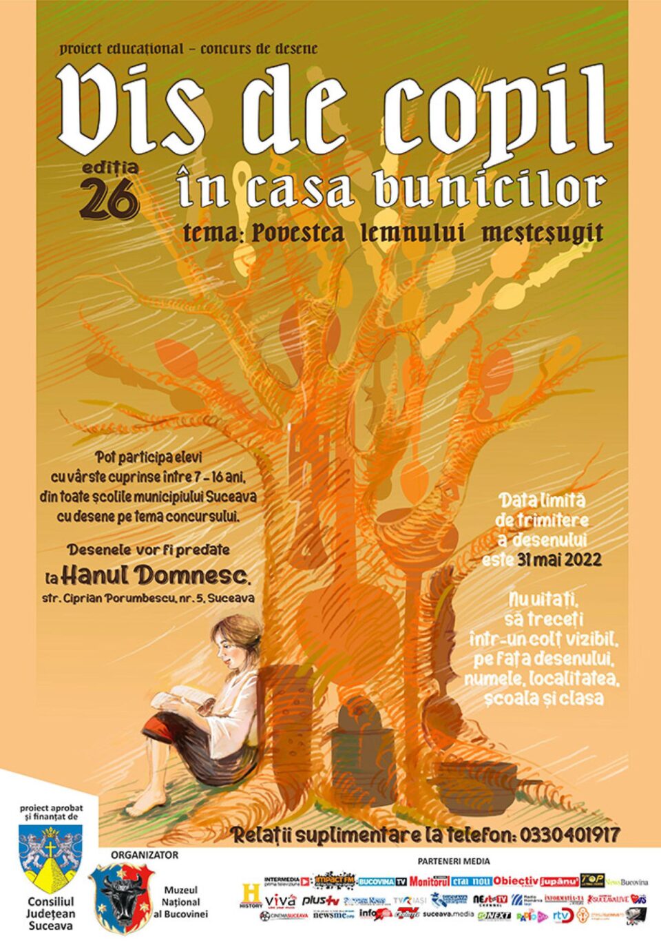 Vernisajul expoziției „Vis de copil în casa bunicilor”, vineri, la Muzeul Național al Bucovinei Vernisajul expoziției „Vis de copil în casa bunicilor”, vineri, la Muzeul Național al Bucovinei