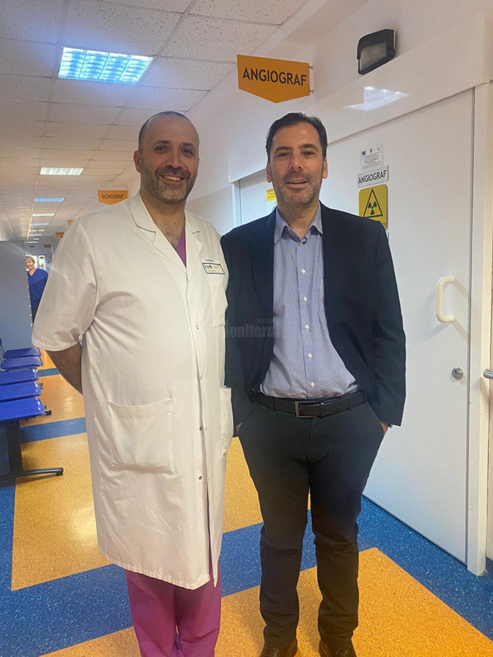 Dr. Mihai Crețeanu Jr și Andreas Stigkas