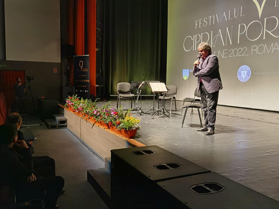 Gabriel Croitorul, profesor la Universitatea națională de Muzică din București, președintele juriului la prima ediție a festivalului