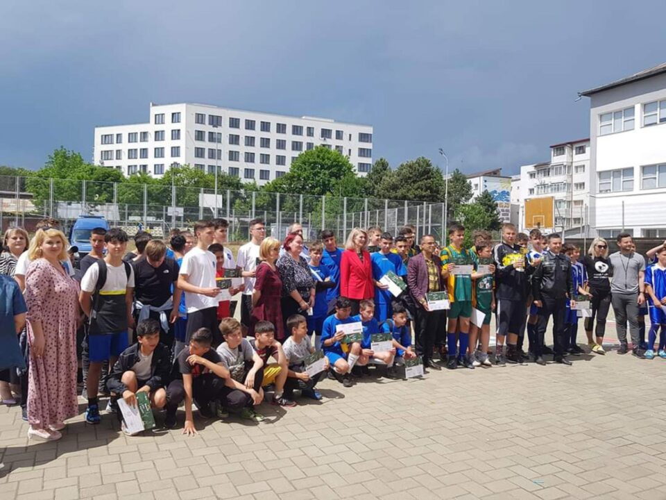 Școala Gimnazială Nr. 8 a fost gazda acțiunii sociale „Bucurie prin mișcare”
