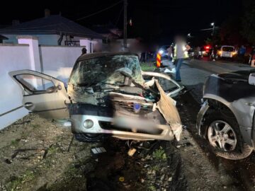 Accident la Ipotești