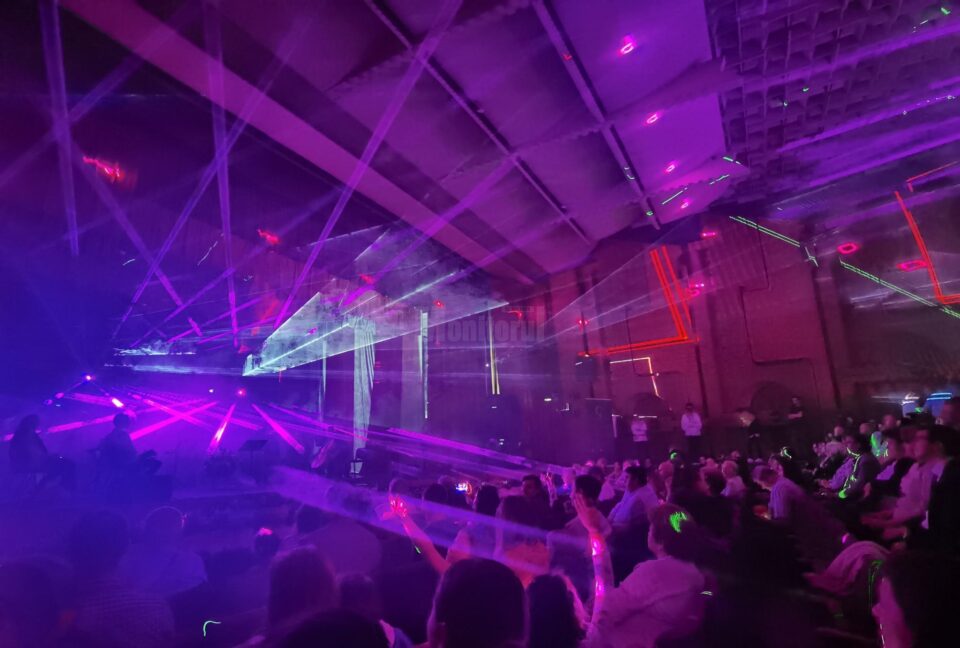 Impresionant show de lasere în cadrul festivalului internațional Ciprian Porumbescu Suceava 2022