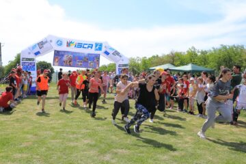 În competiție au alergat aproape 200 de copii