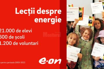 Elevi și profesori din Suceava și alte șapte județe au participat la „lecții despre energie”, susținute de voluntari ISU, E.ON, Delgaz Grid