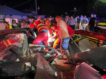 Accident la Ipotești