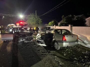 Accident la Ipotești