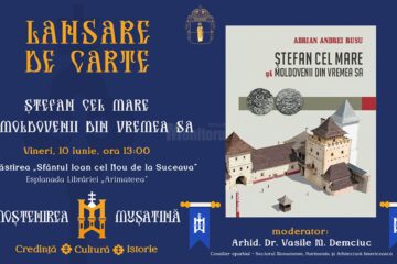 Lansare de carte la Catedrala Arhiepiscopală din Suceava: „Ștefan cel Mare și moldovenii săi”, Adrian Andrei Rusu