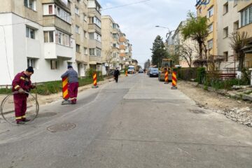 Durata de realizare a lucrărilor de pe strada Amurgului, care traversează Cuza Vodă II dintr-o parte în alta, este estimată la două luni