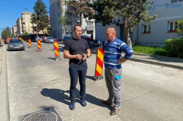 Lucian Harșovschi - Se reabilitează covorul asfaltic, dar și trotuarele și accesul la scările de bloc, care vor fi modernizate cu pavaj. Nu ne oprim aici, continuăm!