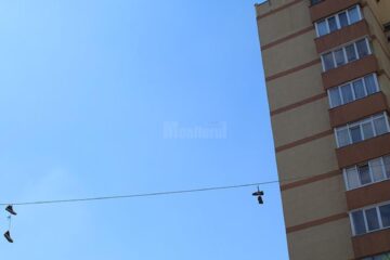 Papuci pe cablu în zona Albina. Foto smartpress