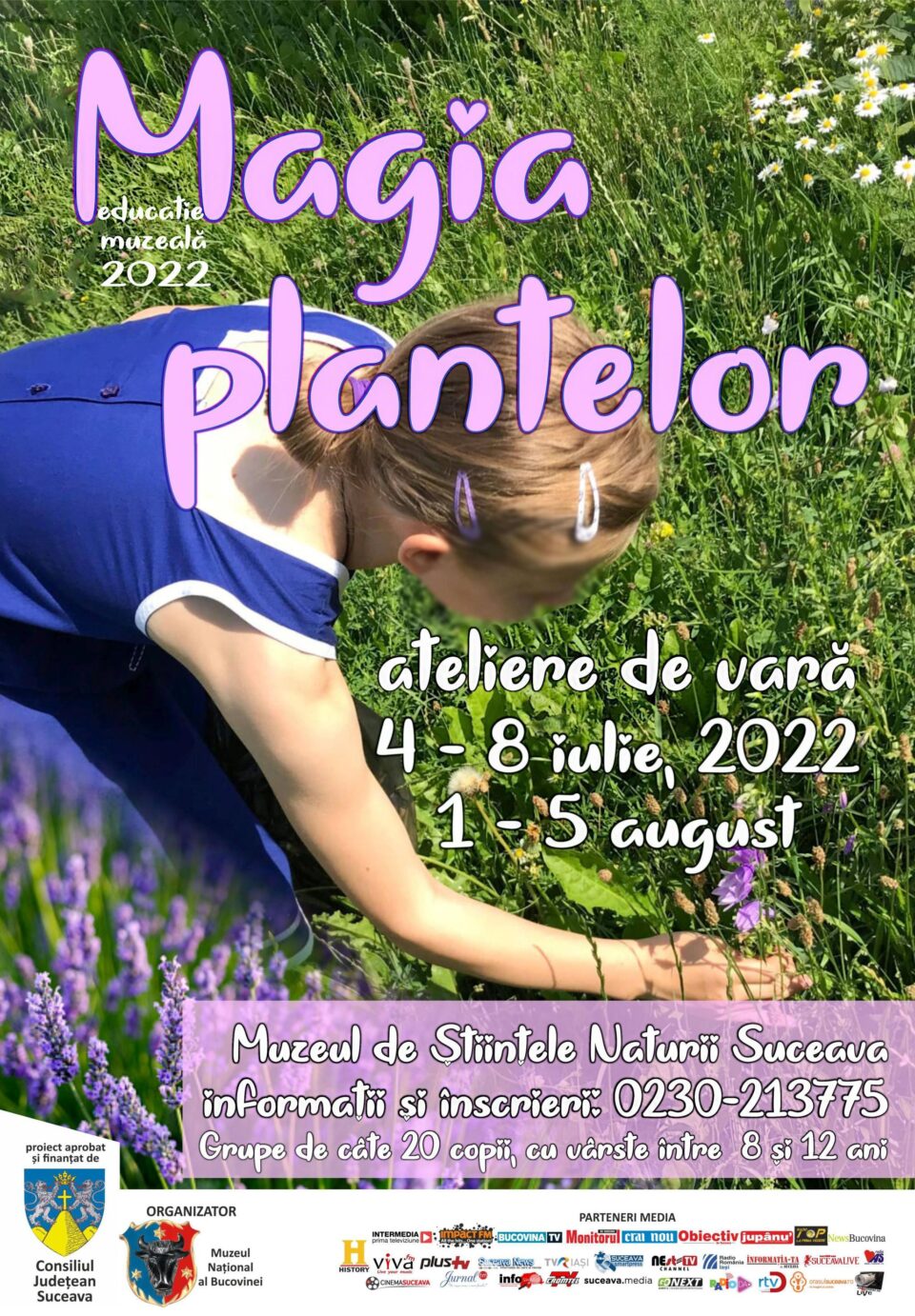 Atelierul de educație muzeală „Magia Plantelor”, la Muzeul de Științele Naturii