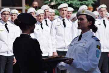 Festivitatea de absolvire a promoției 2022 – Colegiul Militar, în centrul municipiului Câmpulung Moldovenesc. Foto Laurențiu Sbiera Sorin Băltățescu Larisa Dăscălescu