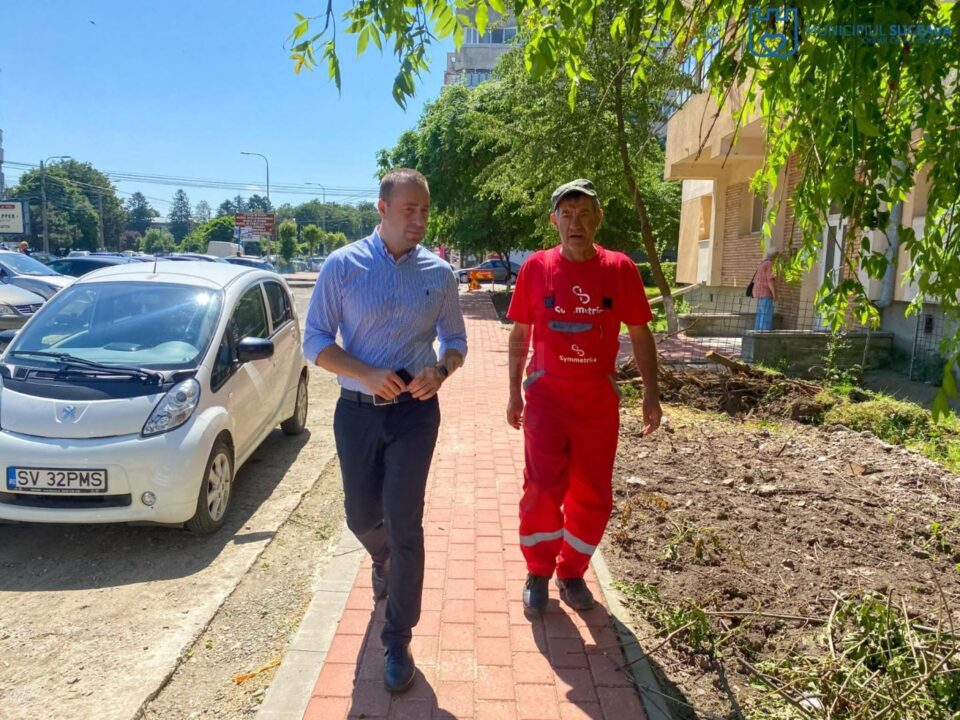 Lucian Harșovschi - Suntem cu lucrările în cartierul Obcini