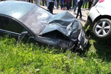 Accidentul s-a petrecut ziua în amiaza mare pe DJ 290, pe raza satului Nisipitu, comuna Ulma