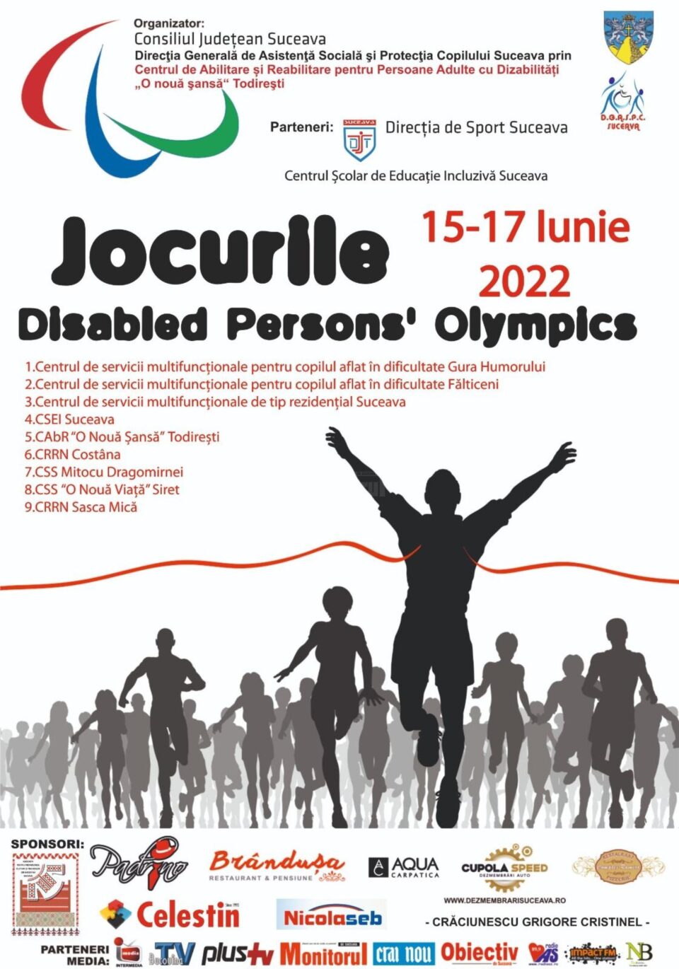 Concursuri sportive pentru persoanele cu dizabilități, la Centrul Școlar de Educație Incluzivă Suceava Concursuri sportive pentru persoanele cu dizabilități, la Centrul Școlar de Educație Incluzivă Suceava