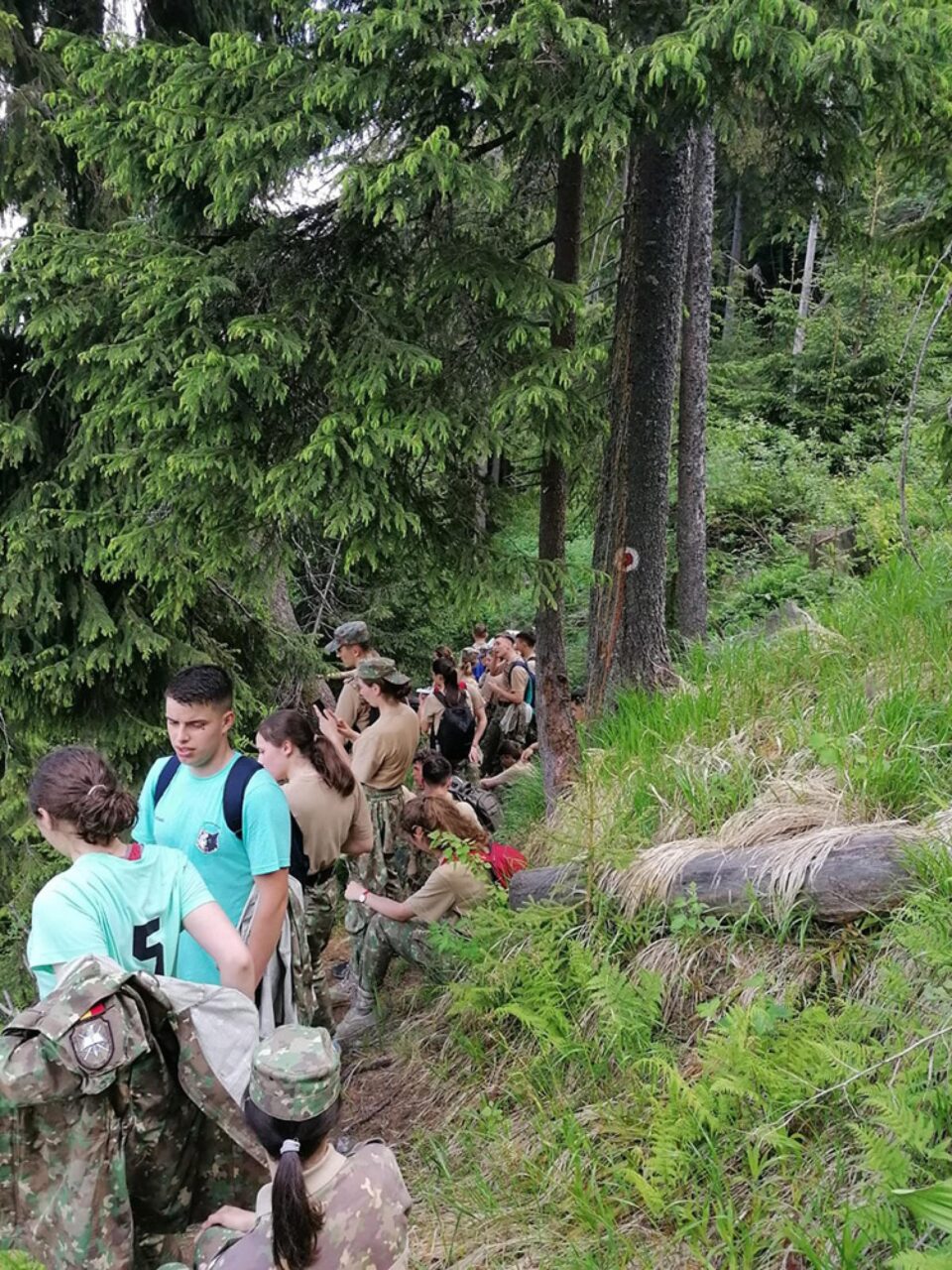 Elevi de la Colegiul Militar „Ștefan cel Mare”, în tabără de instrucție la Colibița