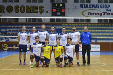 Echipa de volei masculin a CSM Suceava va reveni în primul eșalon după o pauză de 11 ani