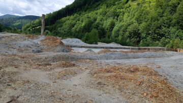 Din toate construcțiile a rămas în picioare doar un turn
