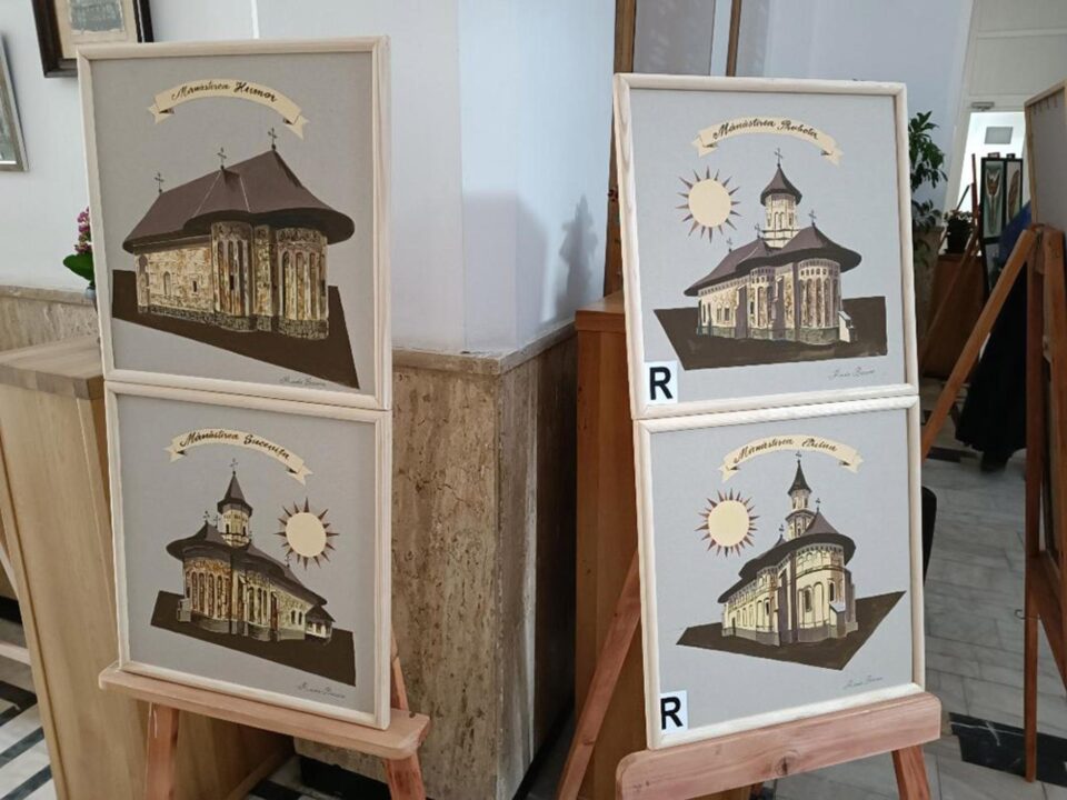 Expoziția ”Deco Art” cu lucrări ale artistului plastic Radu Bercea, lansată vineri la Fălticeni