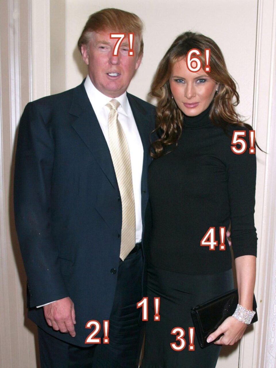 Limbajul nonverbal la Donald și Melania Trump