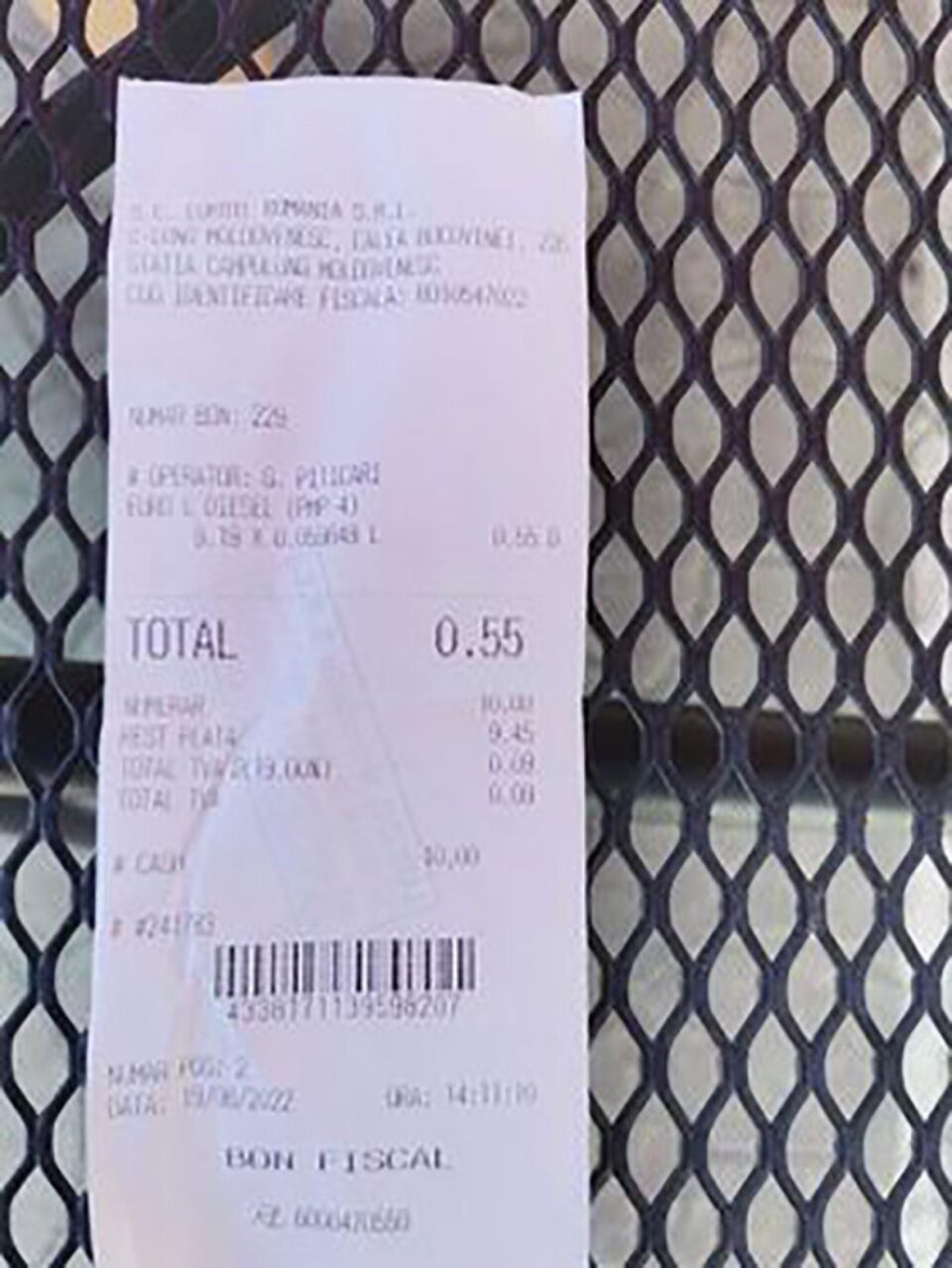 Alimentare de 55 de bani