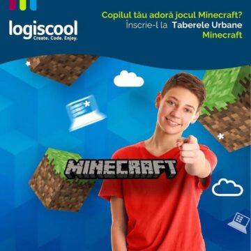 Logiscool Suceava, parte din rețeaua internațională de școli de programare pentru copii și adolescenți, invită elevii la taberele urbane și workshop-urile digitale de vară