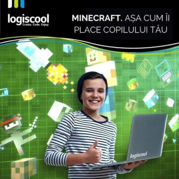 Logiscool Suceava, parte din rețeaua internațională de școli de programare pentru copii și adolescenți, invită elevii la taberele urbane și workshop-urile digitale de vară