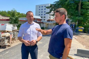 Viceprimarul Lucian Harșovschi „Lucrăm și în cartierul George Enescu”