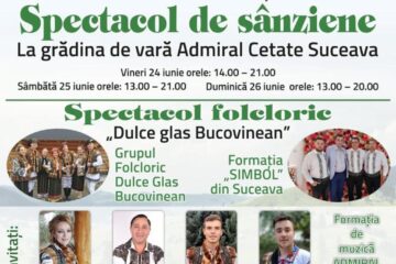 Spectacol de Sânziene, timp de trei zile și concurs „Miss Sânziana” la grădina de vară Admiral Cetate 1