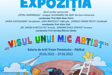 Expoziția de pictură și grafică „Visul unui mic artist”, la Galeria de Artă „Traian Postolache" din Rădăuți